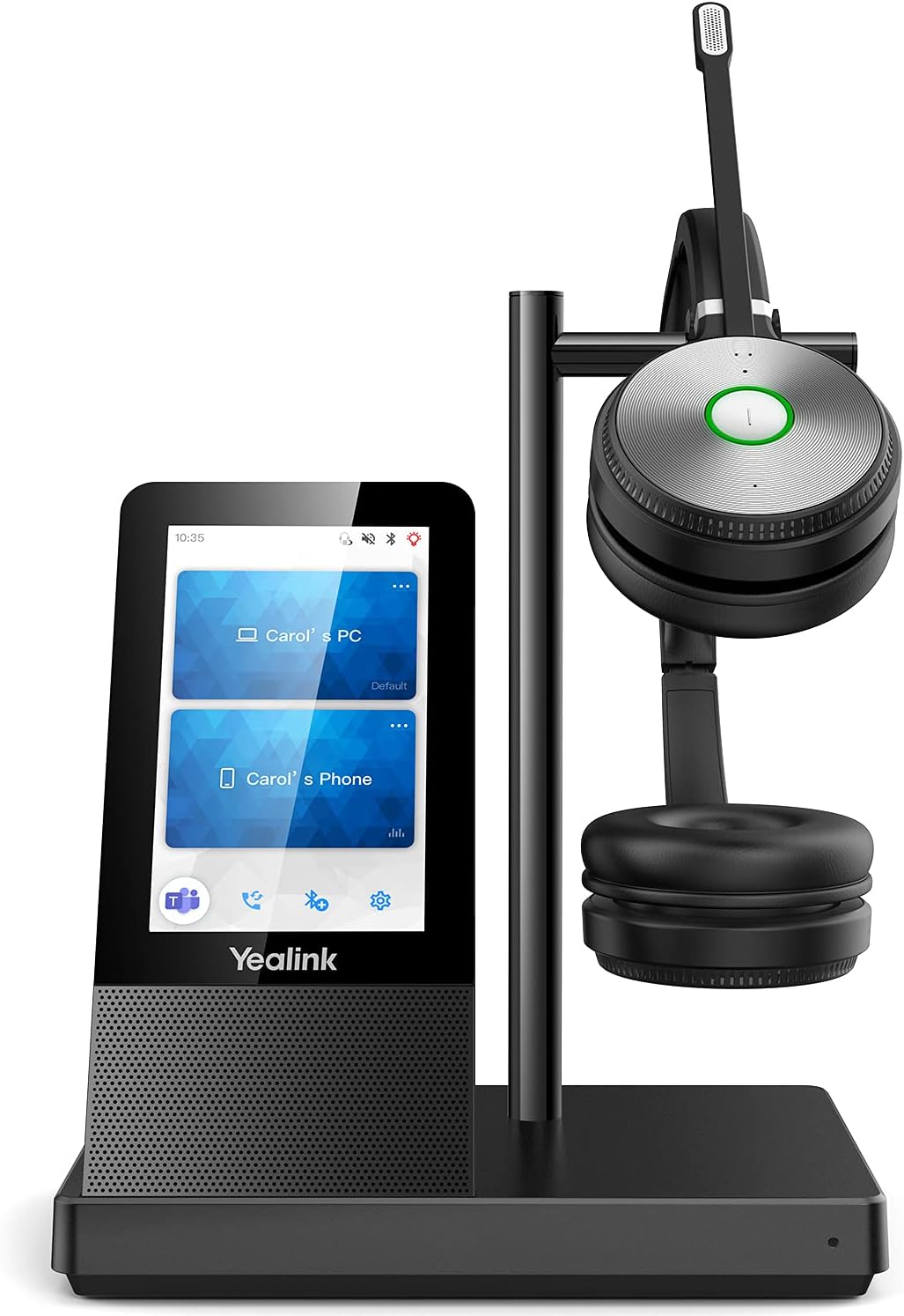 Wireless DECT Headset with Microphone for PC Computer Laptop VoIP Phone IP Phone W70955