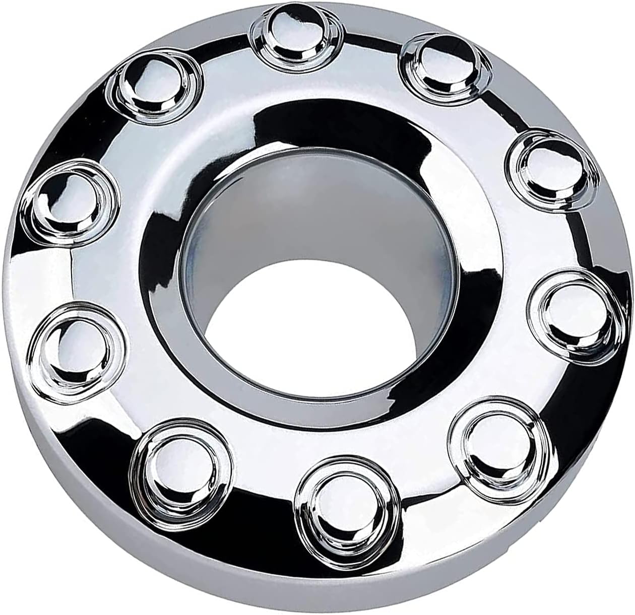 1 Pair Chrome 19.5 Wheel Center Hub Cap F3315