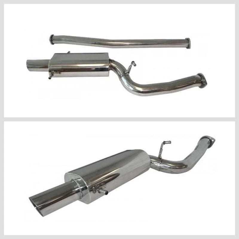 Oval Muffler Catback Exhaust System H662