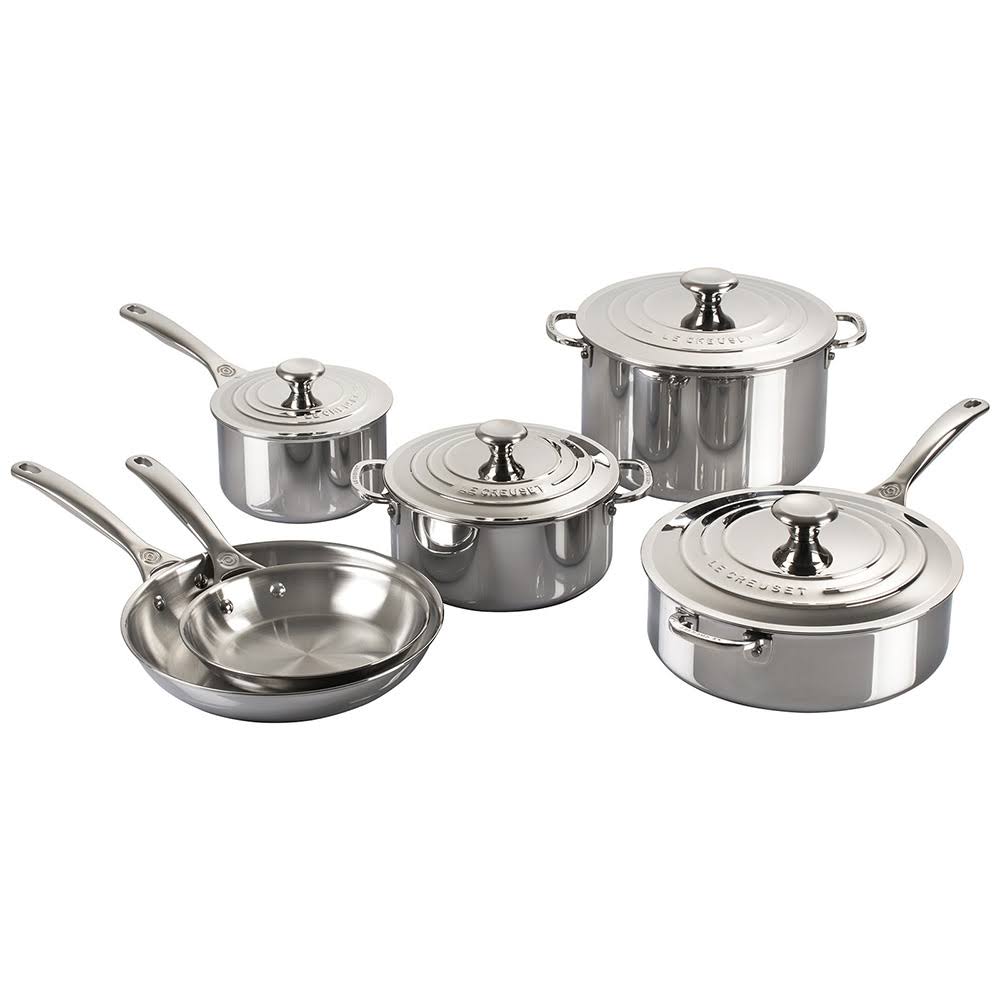 3 qt. Deep Casserole with Lid Stainless Steel A667179