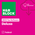 Tax Software Deluxe 2023 for 1 User, Windows H6746