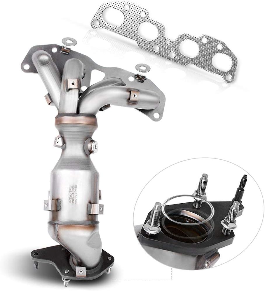 Catalytic Converter Compatible with 2007-2013 Nissan Altima 2.5L Direct-Fit Stainless Steel N451