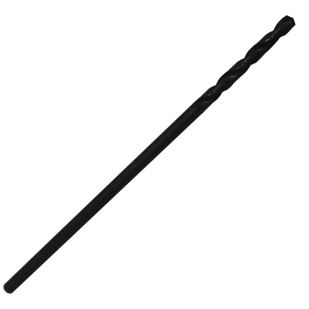 12-Piece Black Oxide Coated HSS Twist Drill Bit E327331