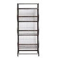 Metal Etagere in Iron and Rustic S571