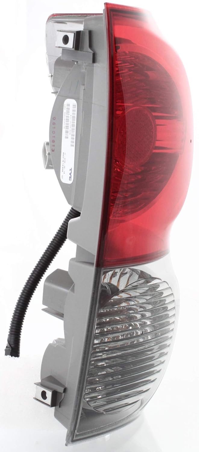 Tail Light Assembly Compatible with 2007-2009 Toyota Tundra Passenger Side Pack of 2 U857006