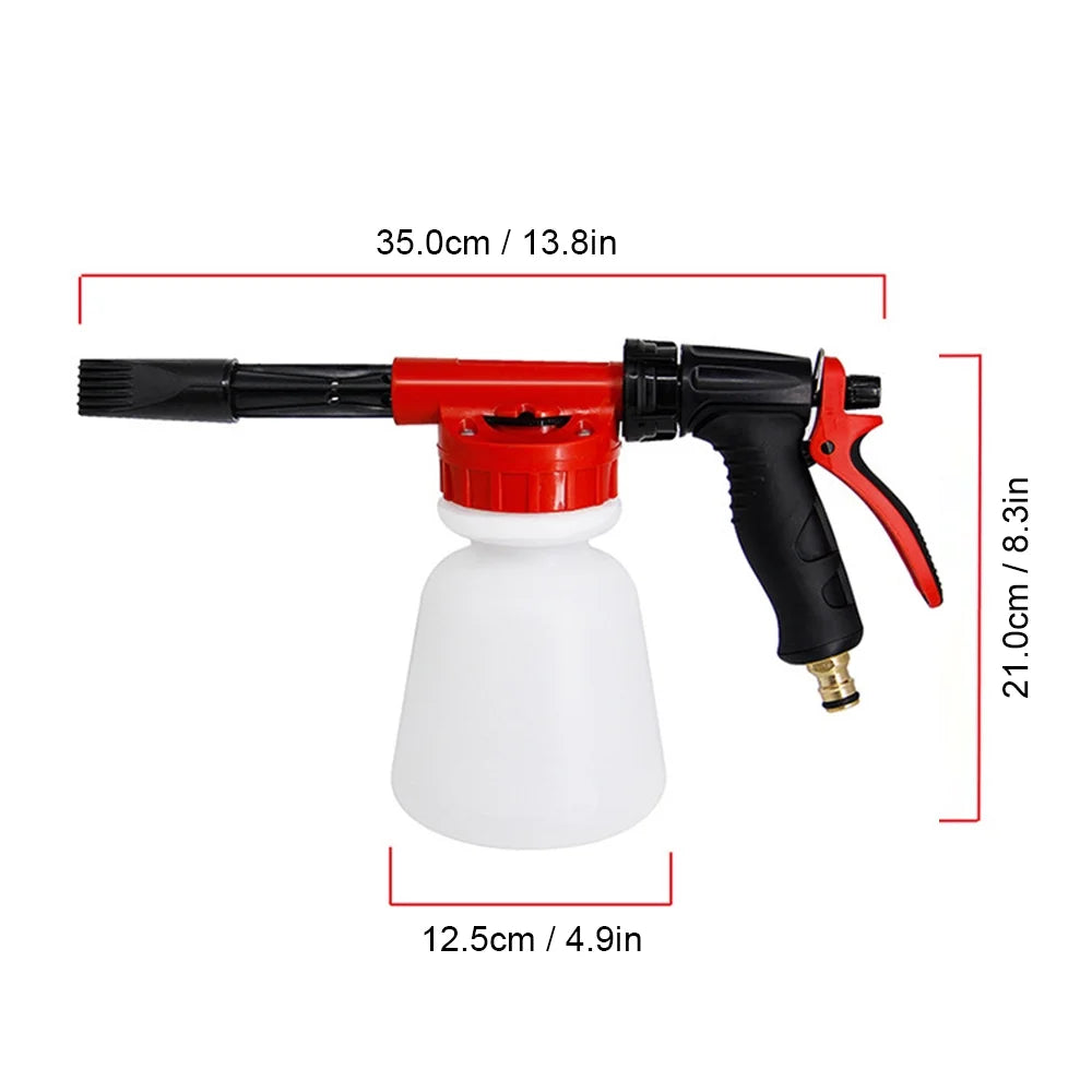 Adjustable Dial Foam Sprayer with 1 Liter Bottle X457659