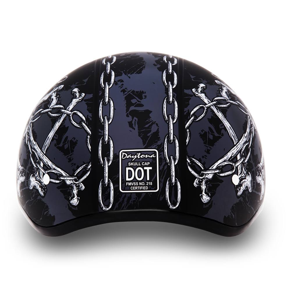 Black Half Face Helmet R6787
