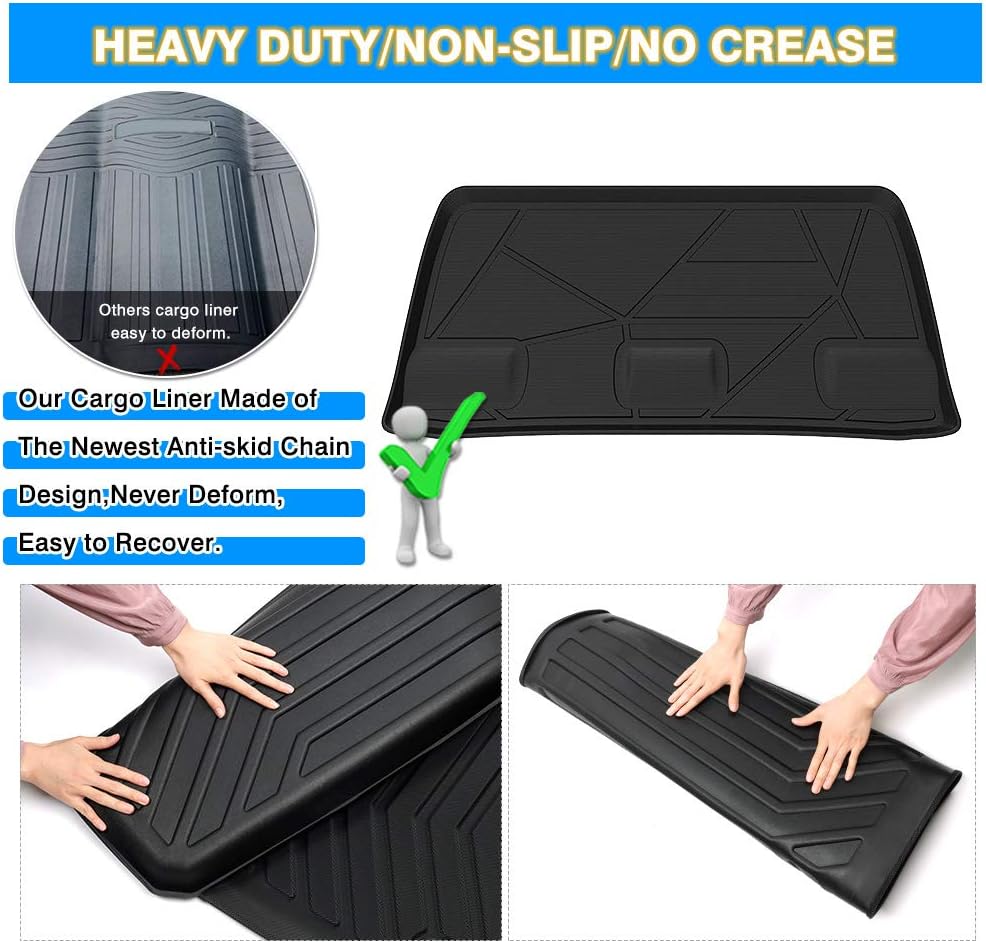 Odorless High Side 3D Trunk Floor Mat O4730