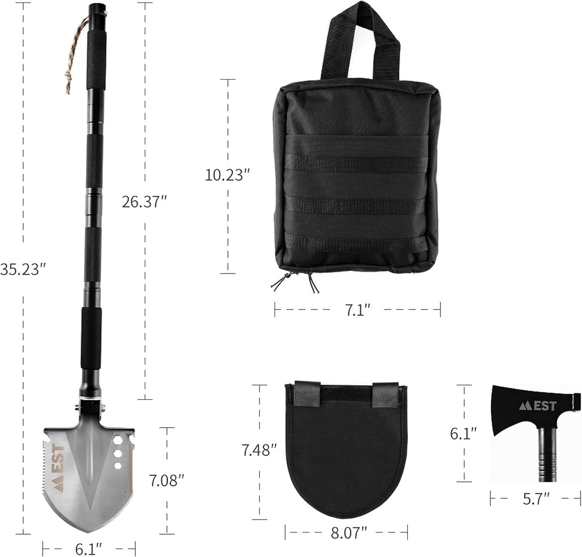 20-in-1 Folding Compact Multifunction Tool T63905