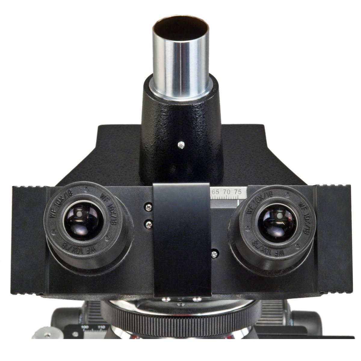 Trinocular Compound Biological Microscope with LED Light R636