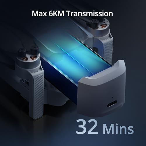 3-Axis Gimbal 4K GPS Drone, Under 249g, 96 Mins Flight, Max 6KM Transmission, Fly More Combo Q1330