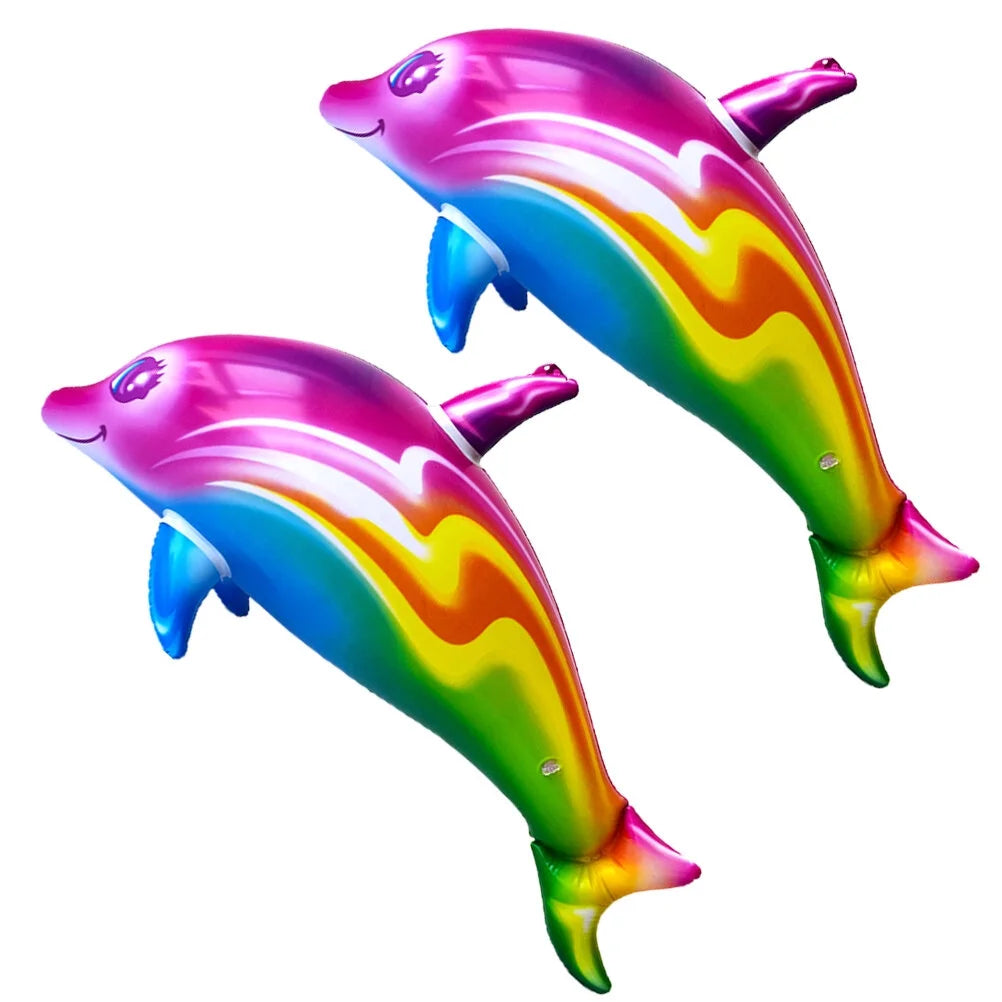 2pcs Big Inflatable Dolphin Toys P961690