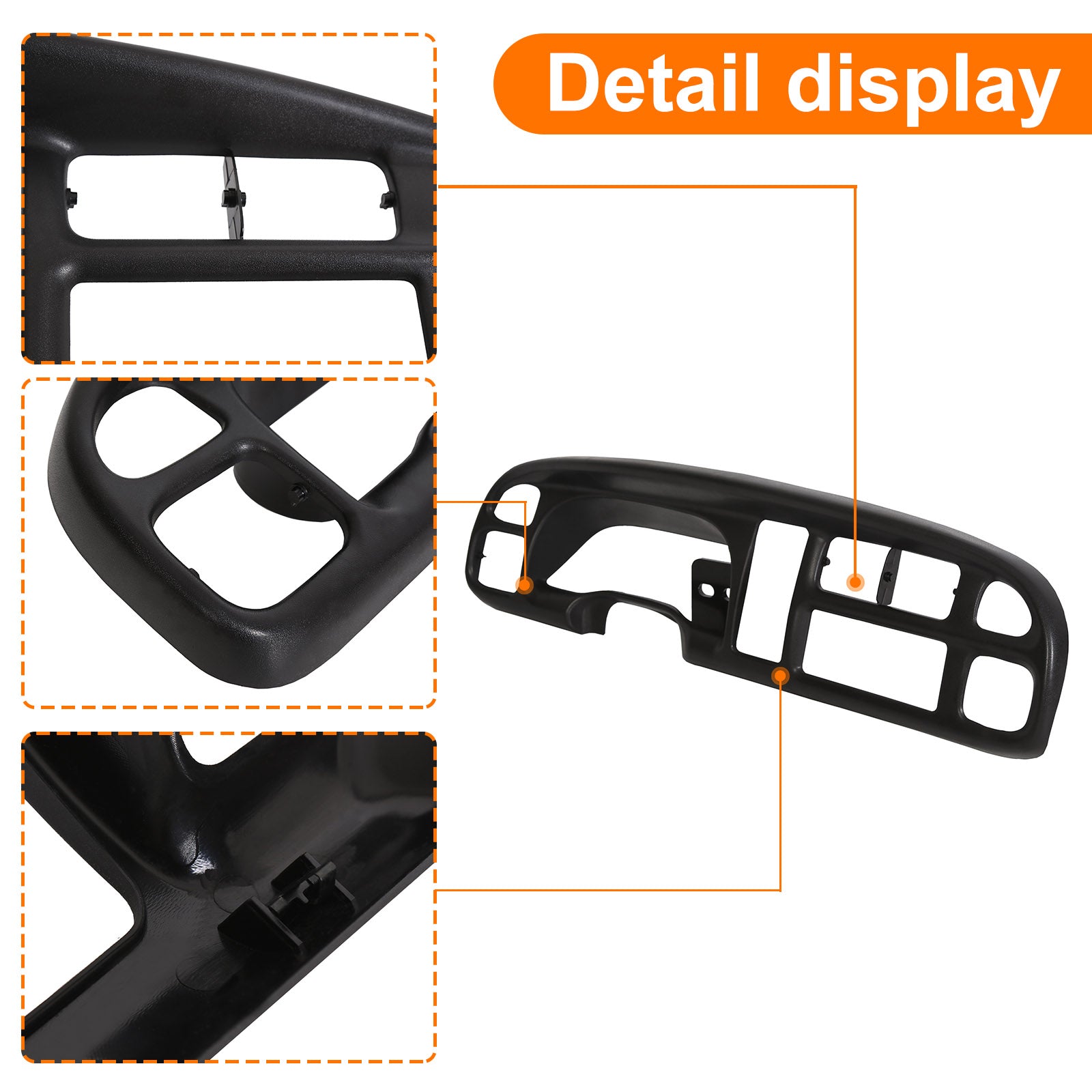 Molded Dashboard Cap Cover with Dash Bezel G4089