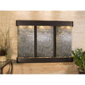 Blackened Copper-Green Featherstone Round Wall Fountain C6372
