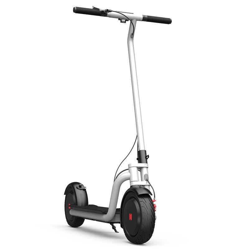 Foldable Electric Scooter with Saddle Q402591