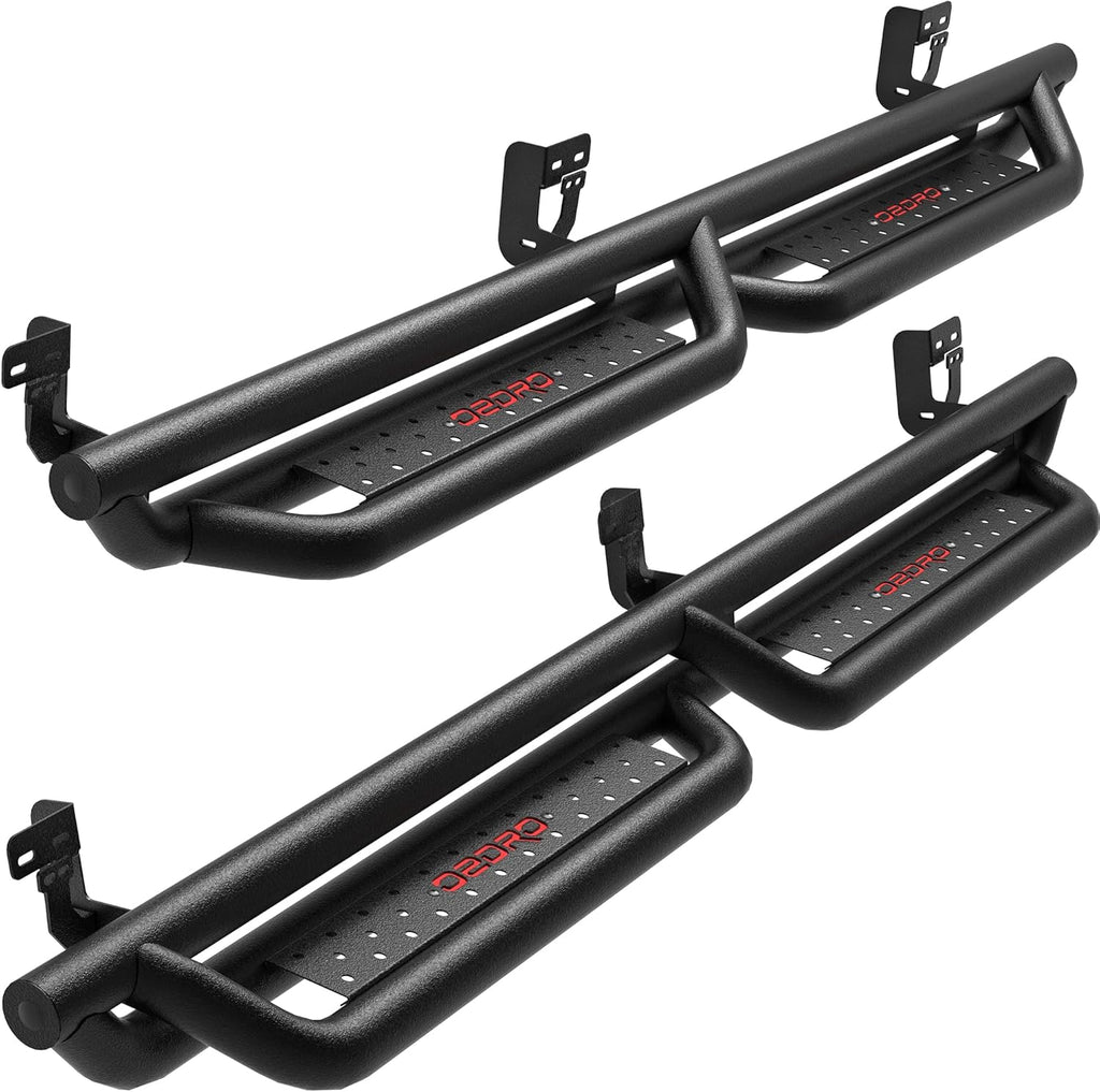 6 Inch Bolt-on Side Steps Steel Nerf Bar S21018
