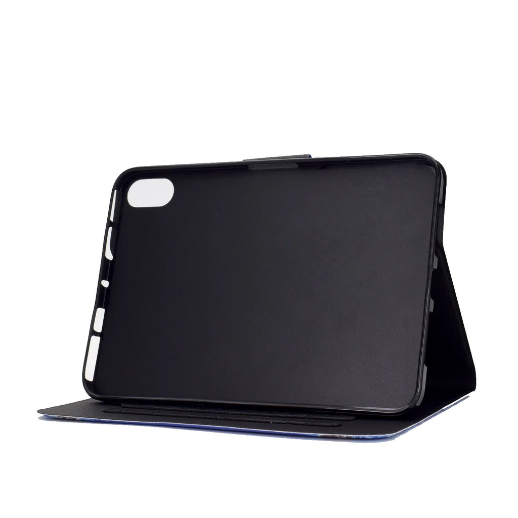 Colorful Painting Multi-Angle Viewing Folio Wallet Smart Cover for iPad 10th Generation 10.9 Inch Case Q314441
