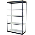 5 Shelves White Laminated Board Boltless Office Shelving H913570