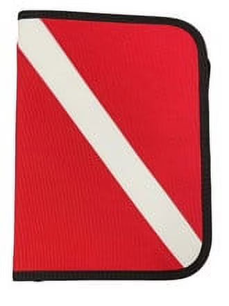 Scuba Diving Flag Log Book Binder Z852