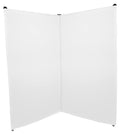White DJ Facade Extension with 2 Extra Foldable Panels P283