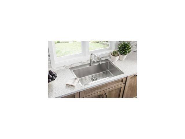 33 in. x 22 in. Single Basin Kitchen Sink R2498