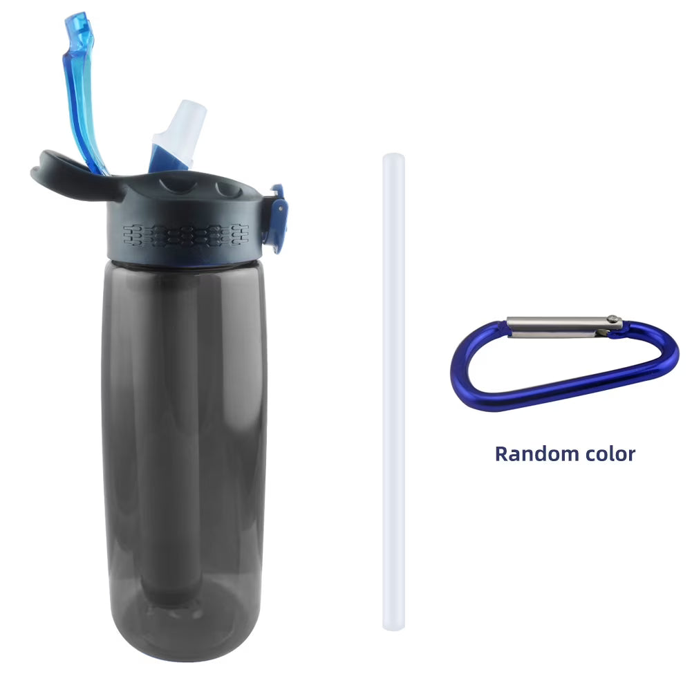 Lightweight Tritan Water Bottle with Filter, Lockable Lid N3432