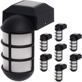 8 Pack Solar Post Cap Lights for 4x4 Wood Posts C837125