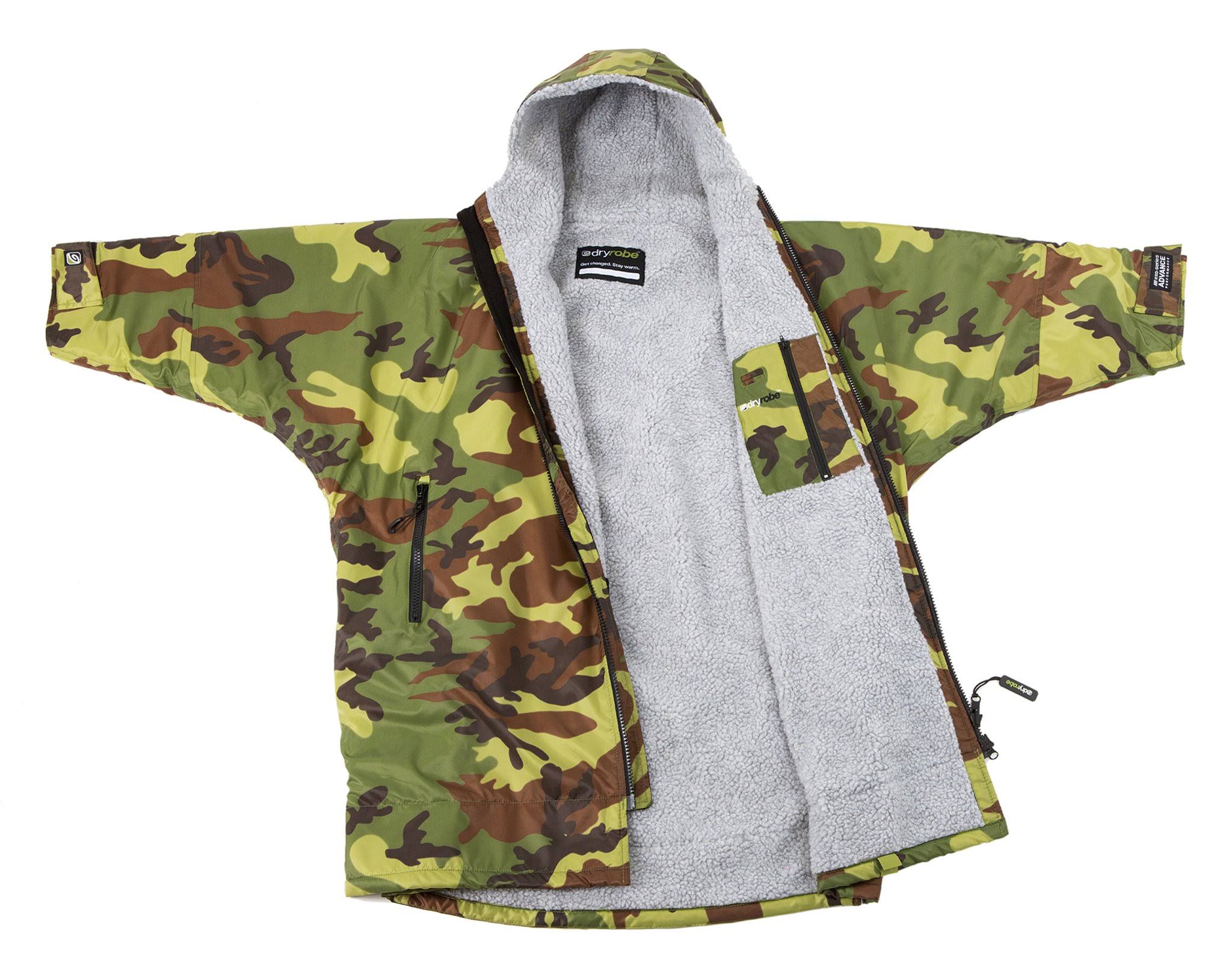 Camo Grey Kids Long Sleeve S702