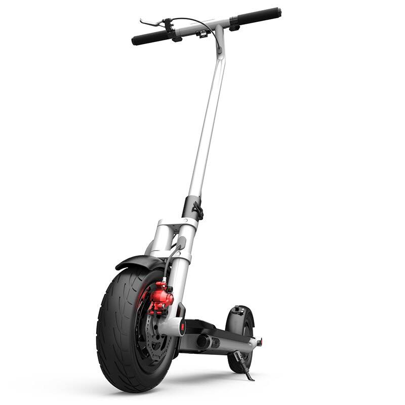 Foldable Electric Scooter with Saddle Q402591