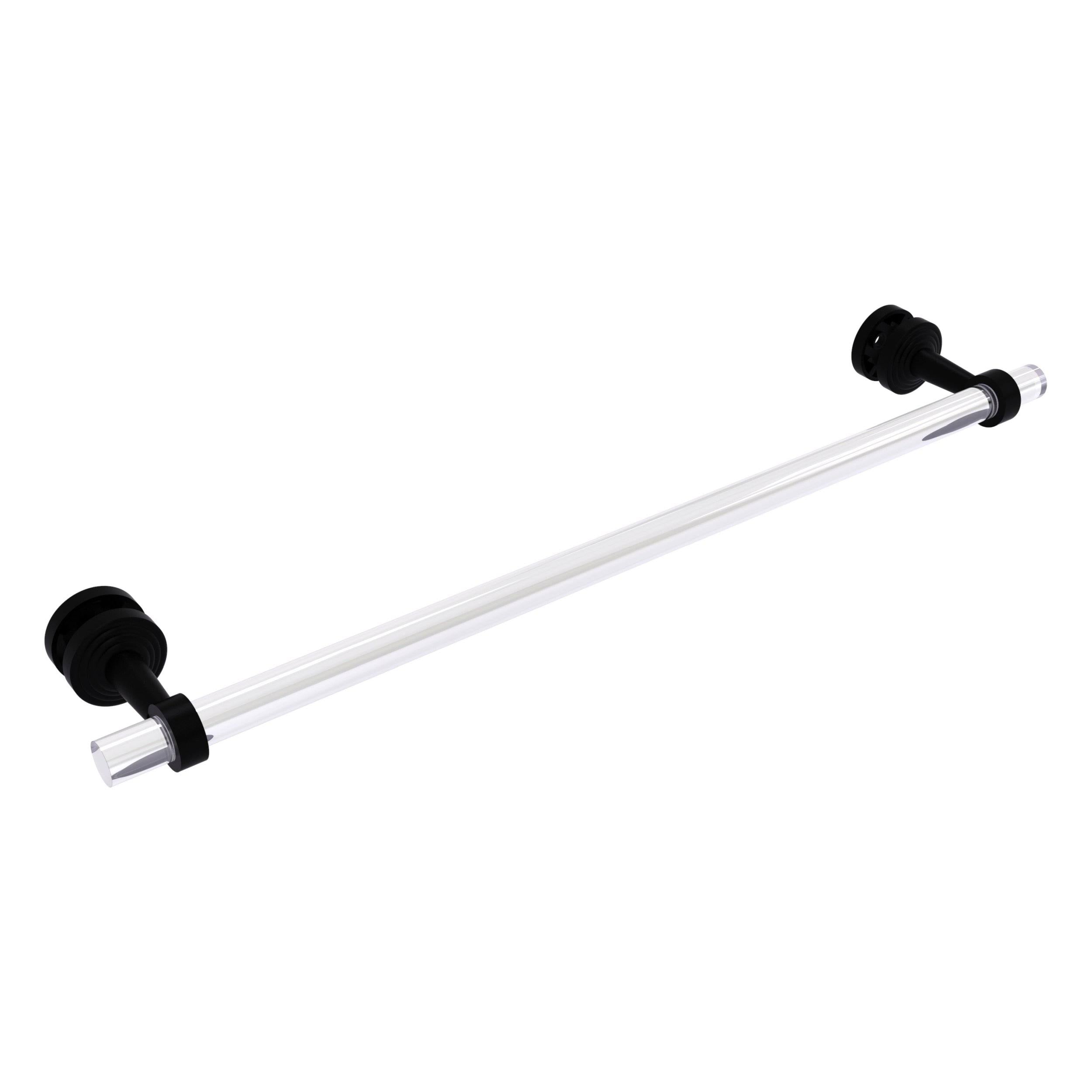 Matte Black Shower Door Towel Bar N941049