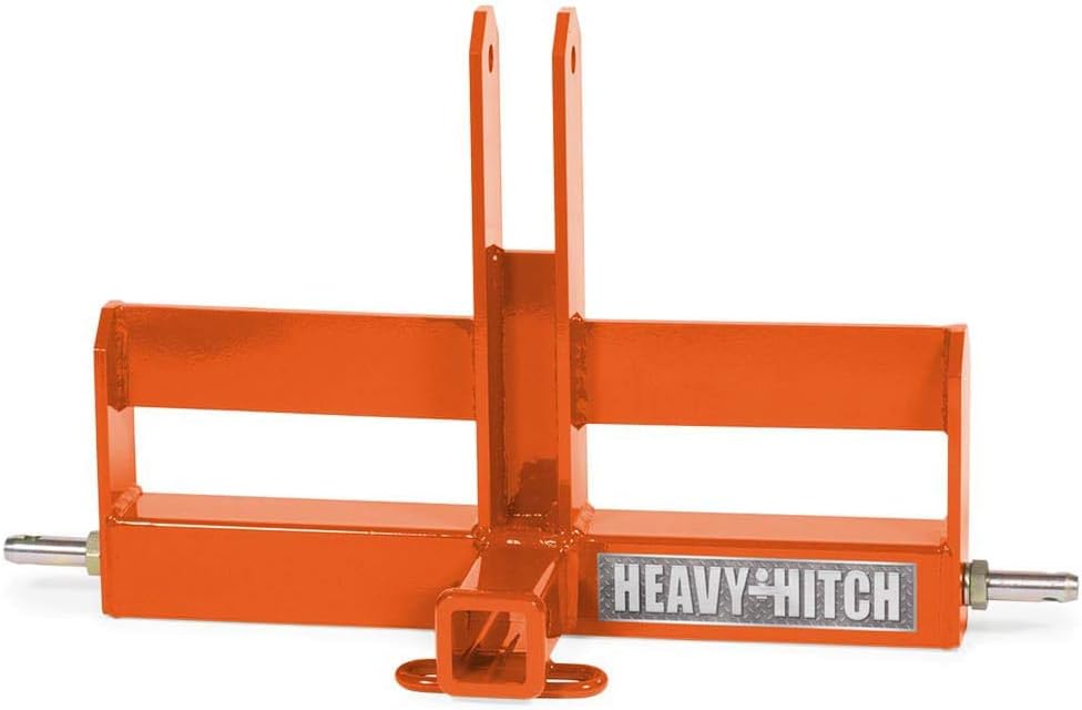 3 Point Hitch Receiver Drawbar with Suitcase Weight Bracket U33596