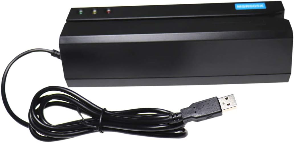 MSR605X USB Card Reader Writer 3-Track T6124