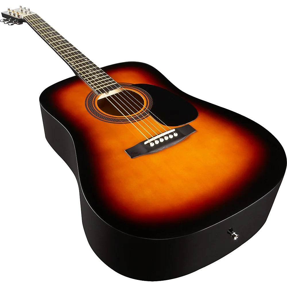 Sunburst Dreadnought Acoustic Guitar V2157
