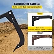 18" Shank Length Box Scraper Shank with 2 Locating Pins and 2 Plough Tips X2441