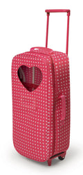 Pink Doll Travel Trolley and Carrier with Bed and Bedding K455