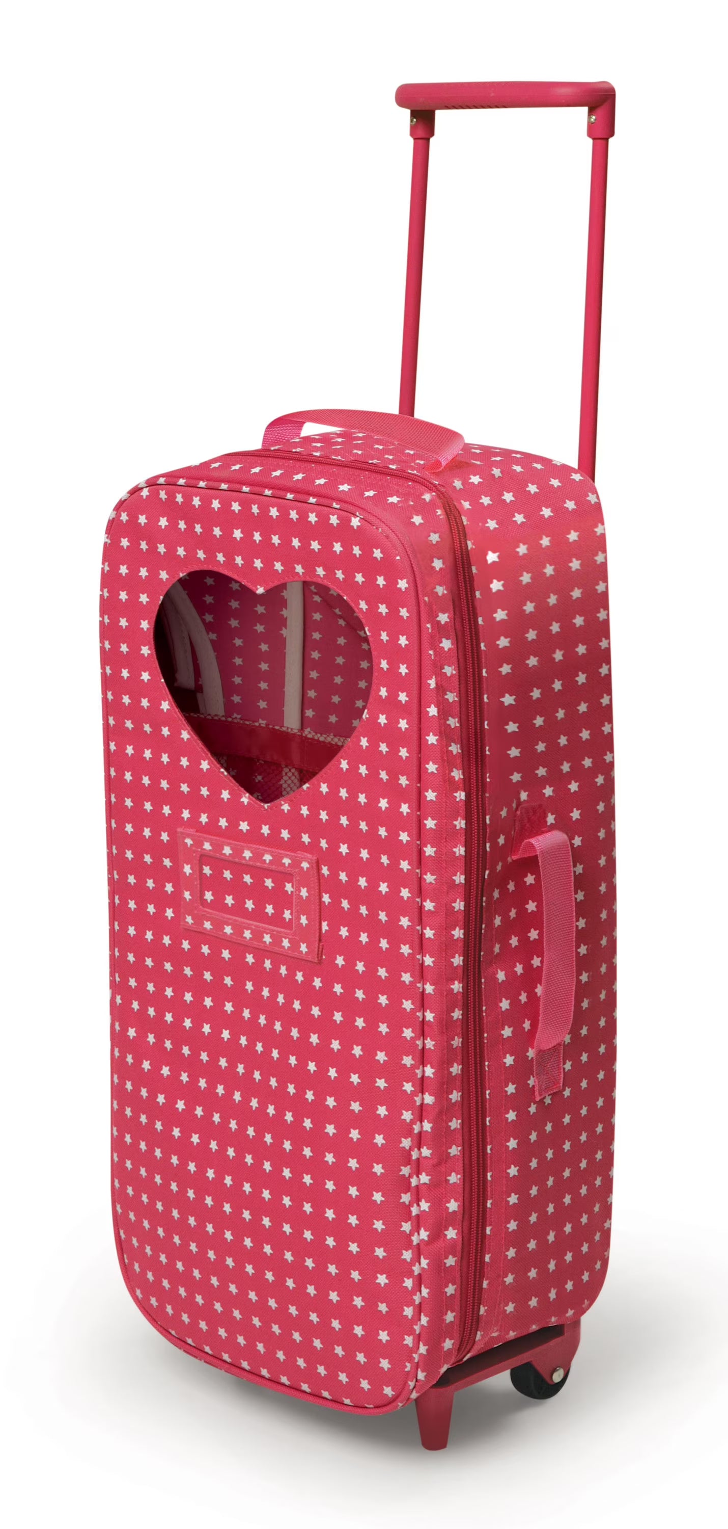 Pink Doll Travel Trolley and Carrier with Bed and Bedding K455