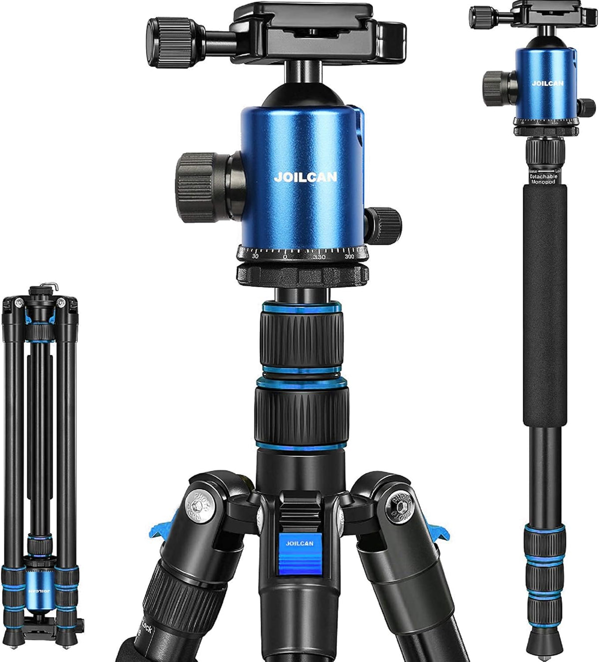80-inch Aluminum Tripod with 360 Degree Ball Head F16111