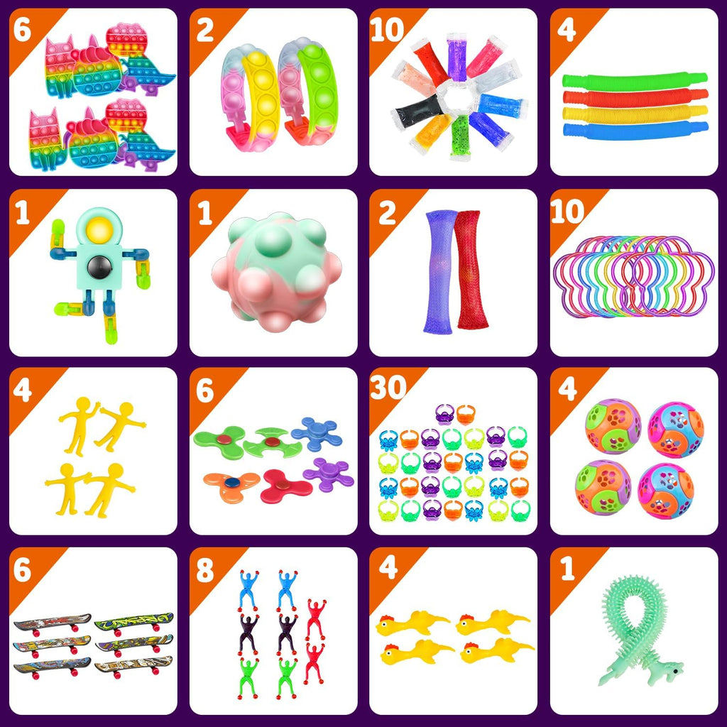 600 Pcs Sensory Fidget Toys Pack H62493