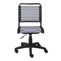 Light Gray Low Back Office Chair with Graphite Black Frame and Base G7442