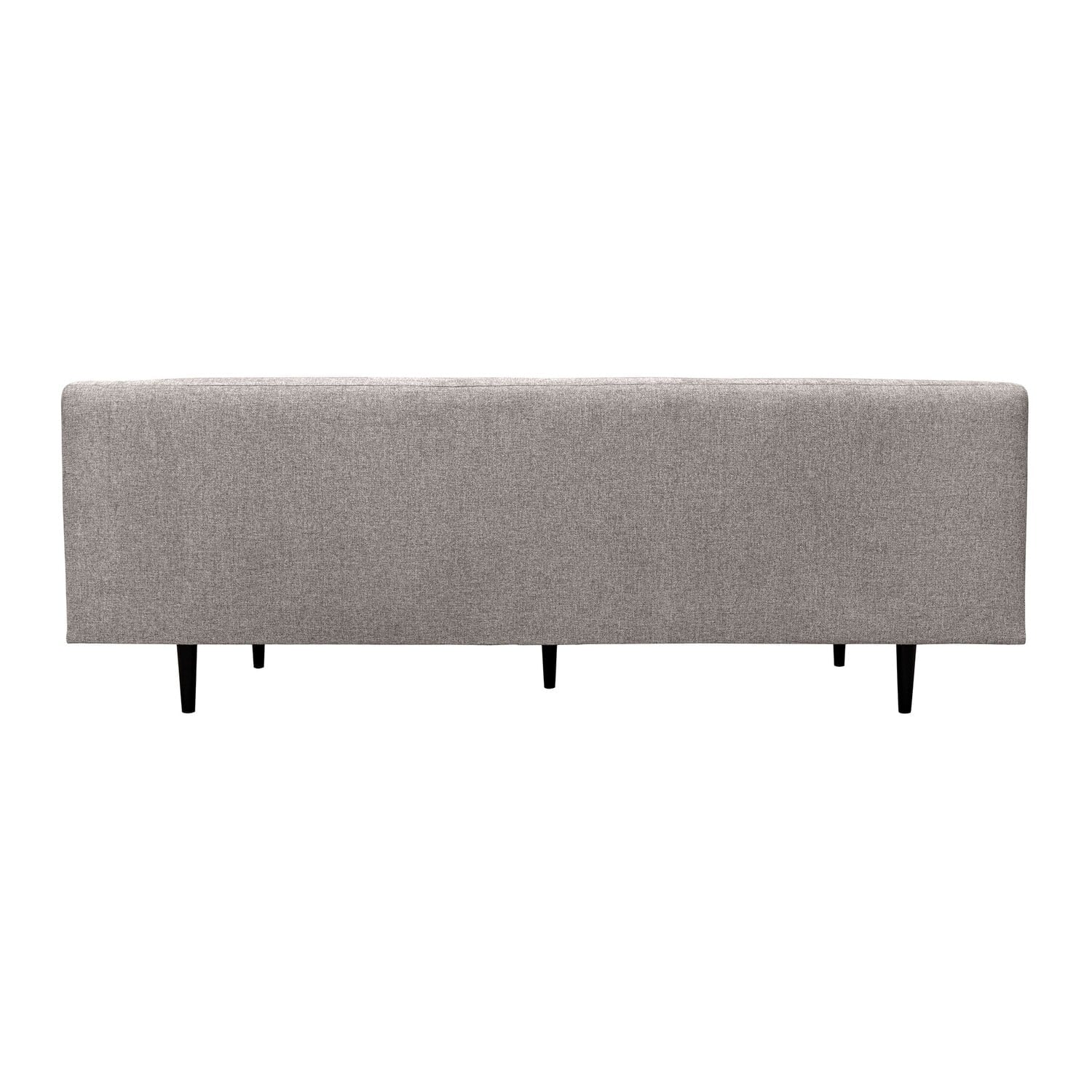 Gray Button Tufted Velvet Sofa L445687