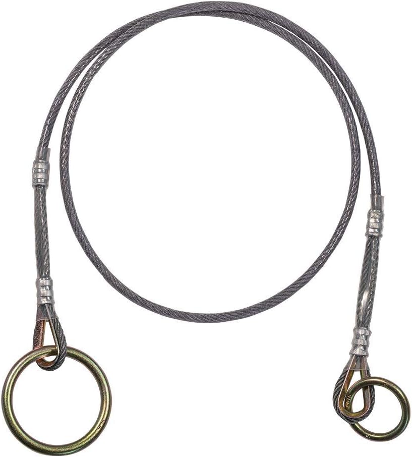 6' Anchor Cable Cross Arm with Vinyl Coated I-Beam Cable E26086