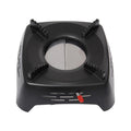 Portable Wood Burning Stove for Outdoor Cooking Black J578561