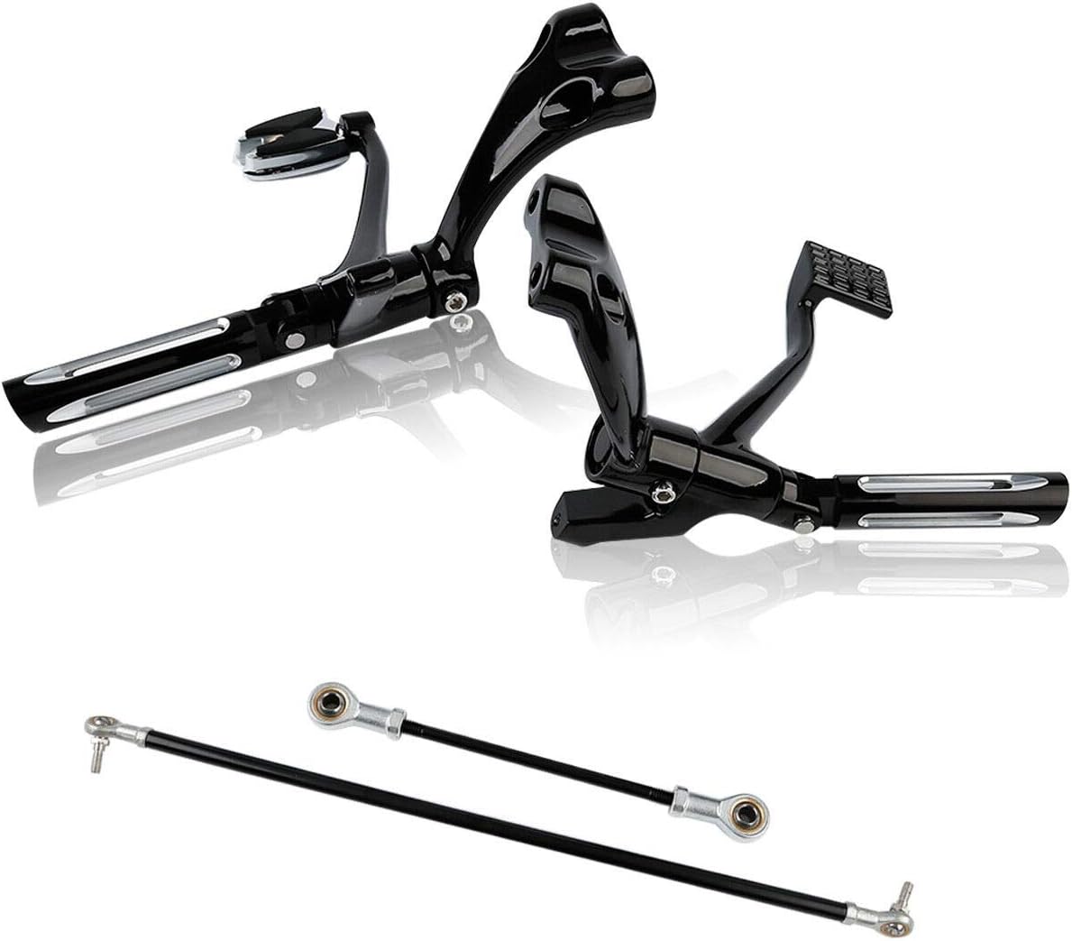 Black Forward Controls Pegs Levers Linkages J7706
