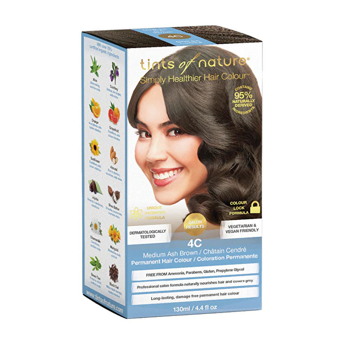 Medium Ash Brown Permanent Hair Colour I234172
