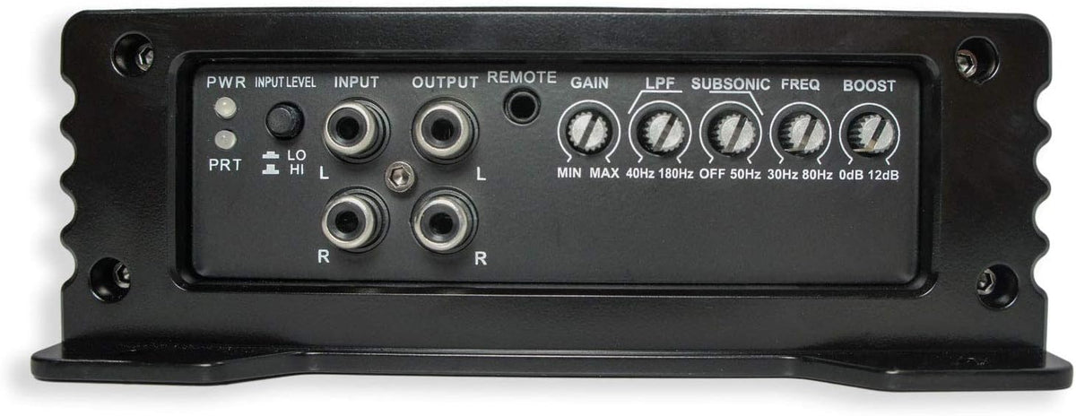 12" Loaded Sub Box with Amplifier and 4Ga Amp Install Kit D207789