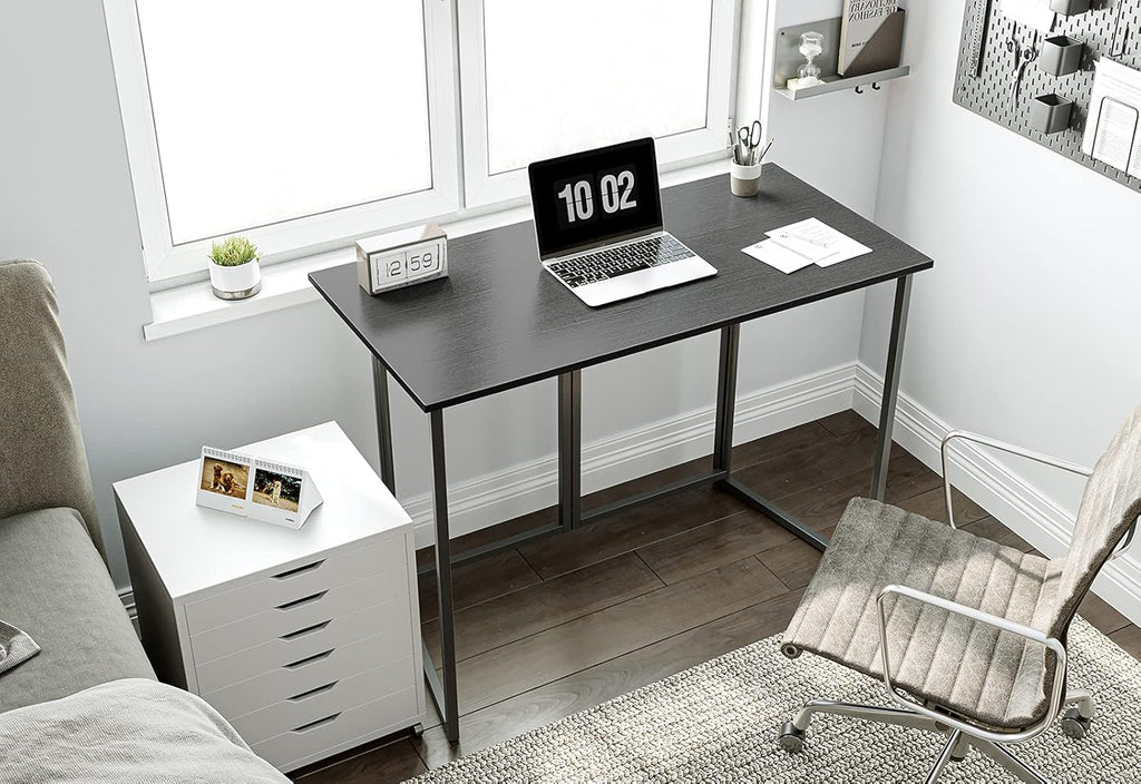 Black Folding Computer Desk Y8113