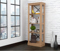 Brown Amaretto Wood 4 Shelf Bookcase M646498
