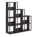 Black 9-Shelf Bookcase G903