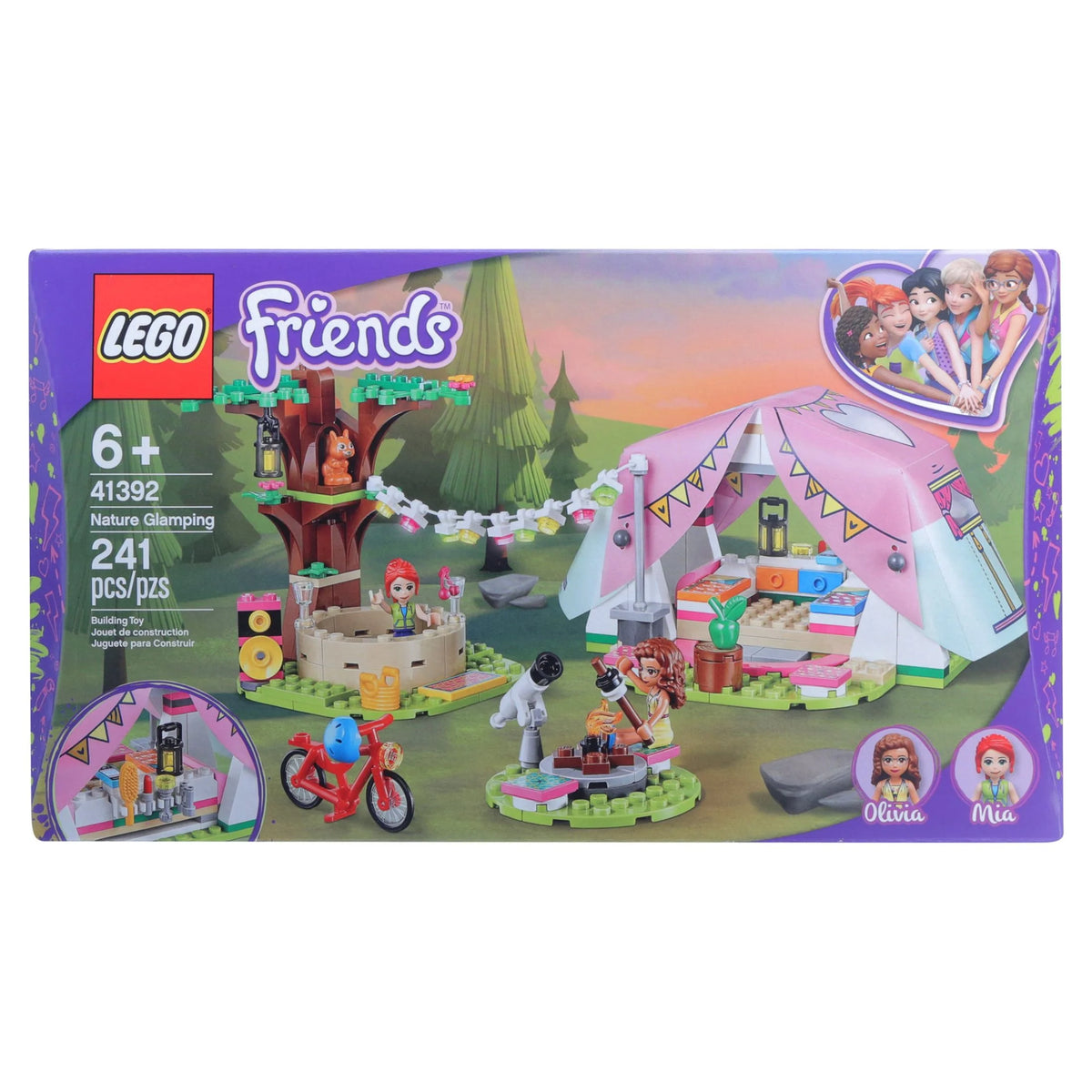 LEGO Friends Camping Building Kit (241 Pieces) B626204