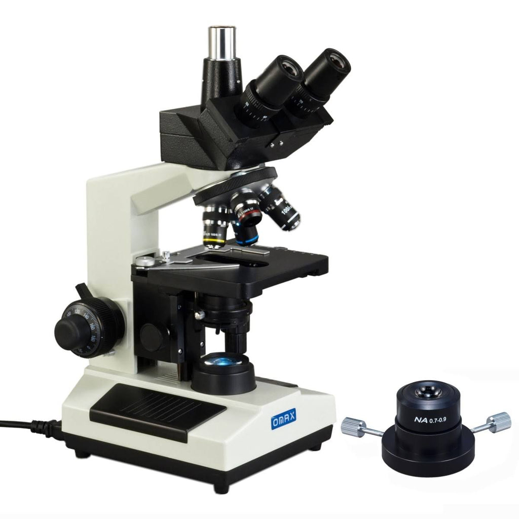 Trinocular Compound Biological Microscope with LED Light R636